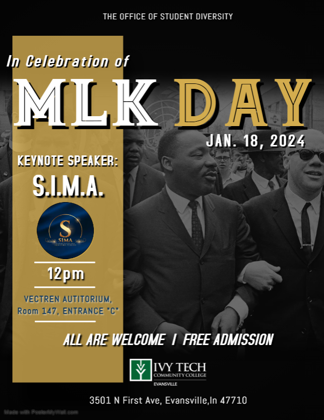 Evansville Martin Luther King Jr Day Flyer