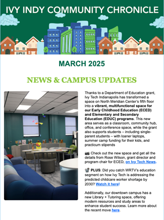 Ivy Indy Community Chronicle -March 2025