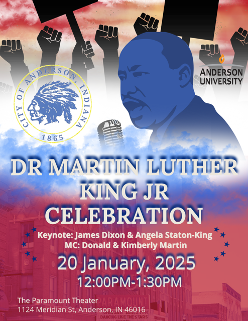 2025 MLK Day Celebration Flyer