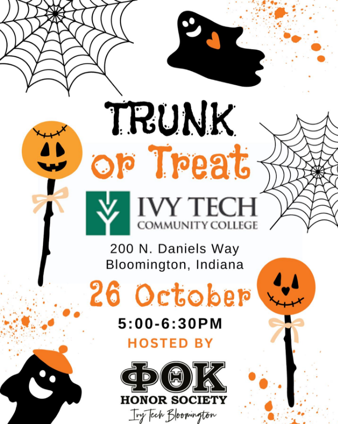 Community trunk or treat to be held at Ivy Tech Bloomington - Ivy Tech ...
